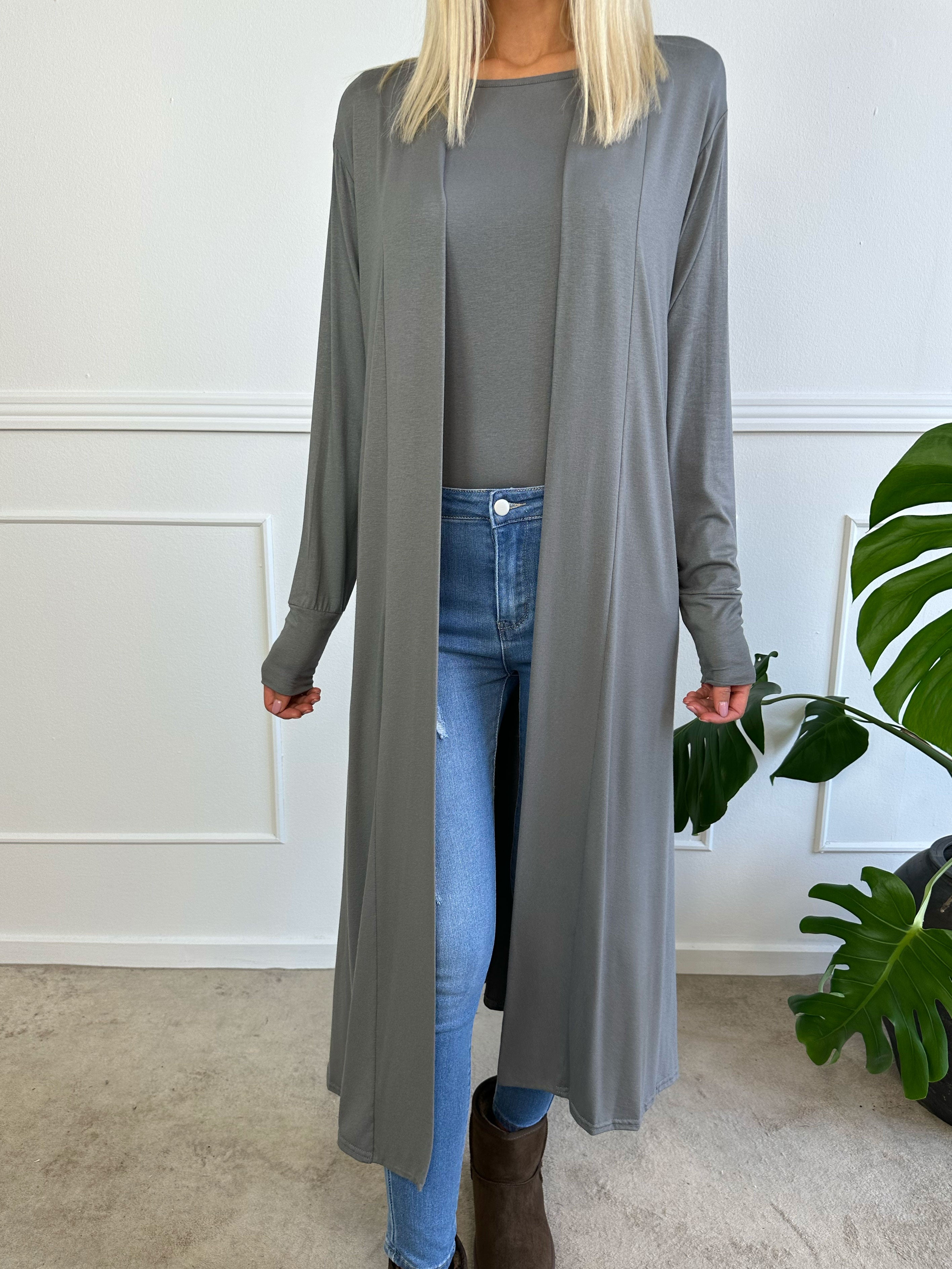 Mikkala - Lang basic cardigan (bestseller)